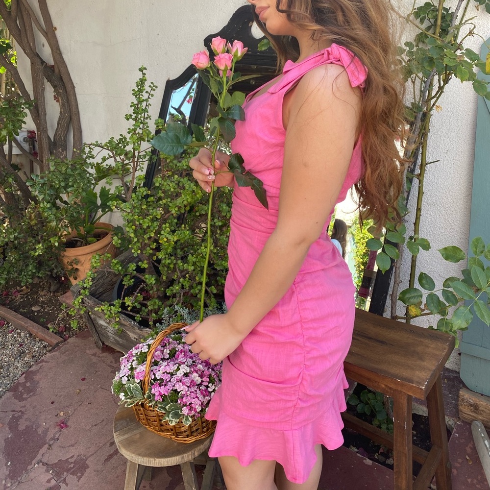 Maison De Robes Barbie Dress In Pink - Picture 15 of 16